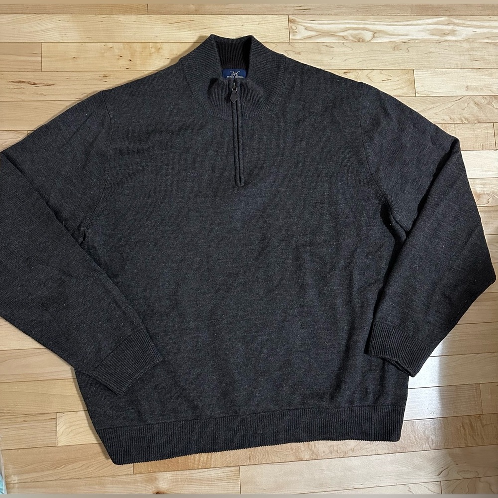 Brooks Brothers 1/4 Zip Sweater XXL
